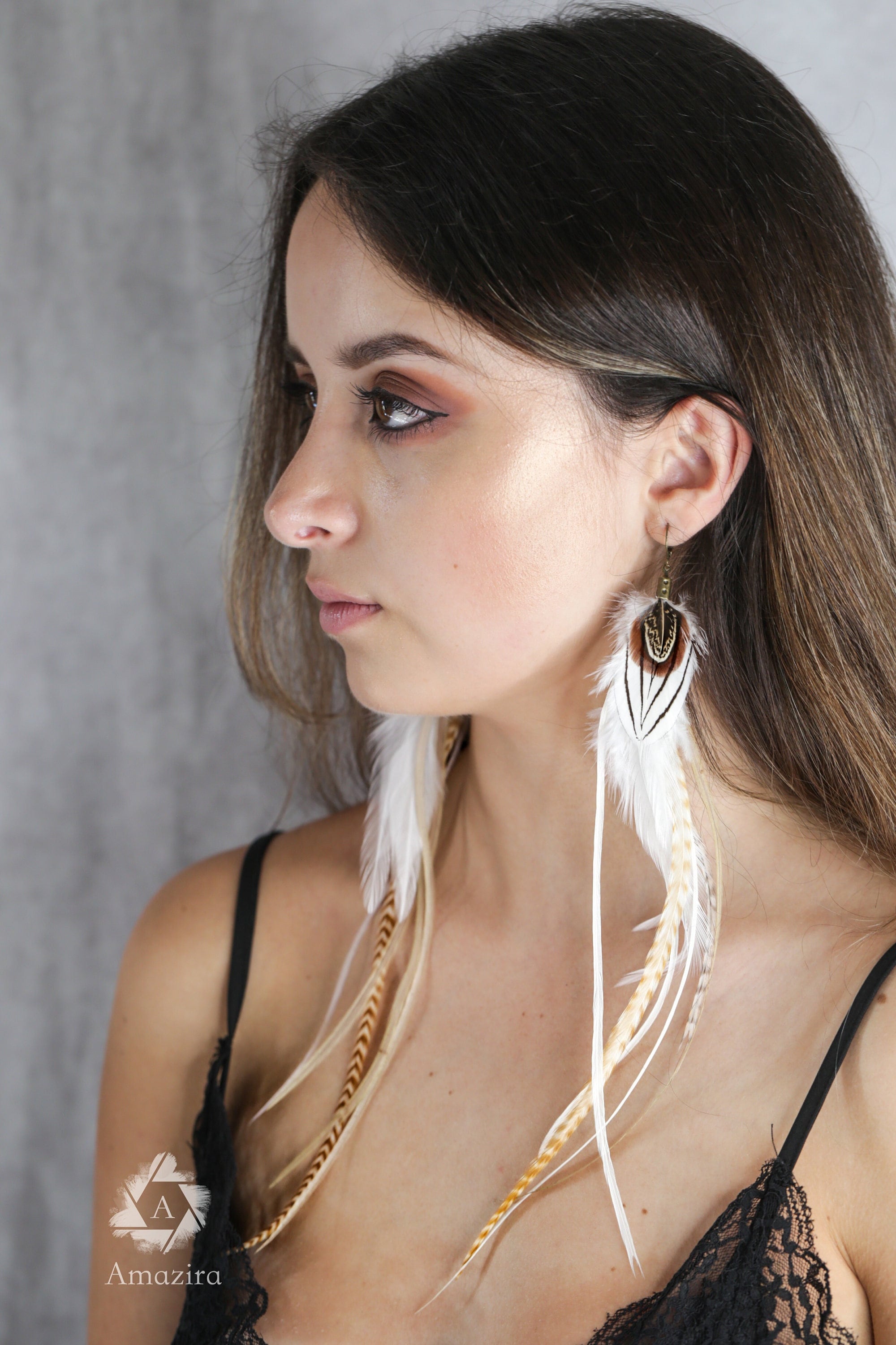 Feather Earrings