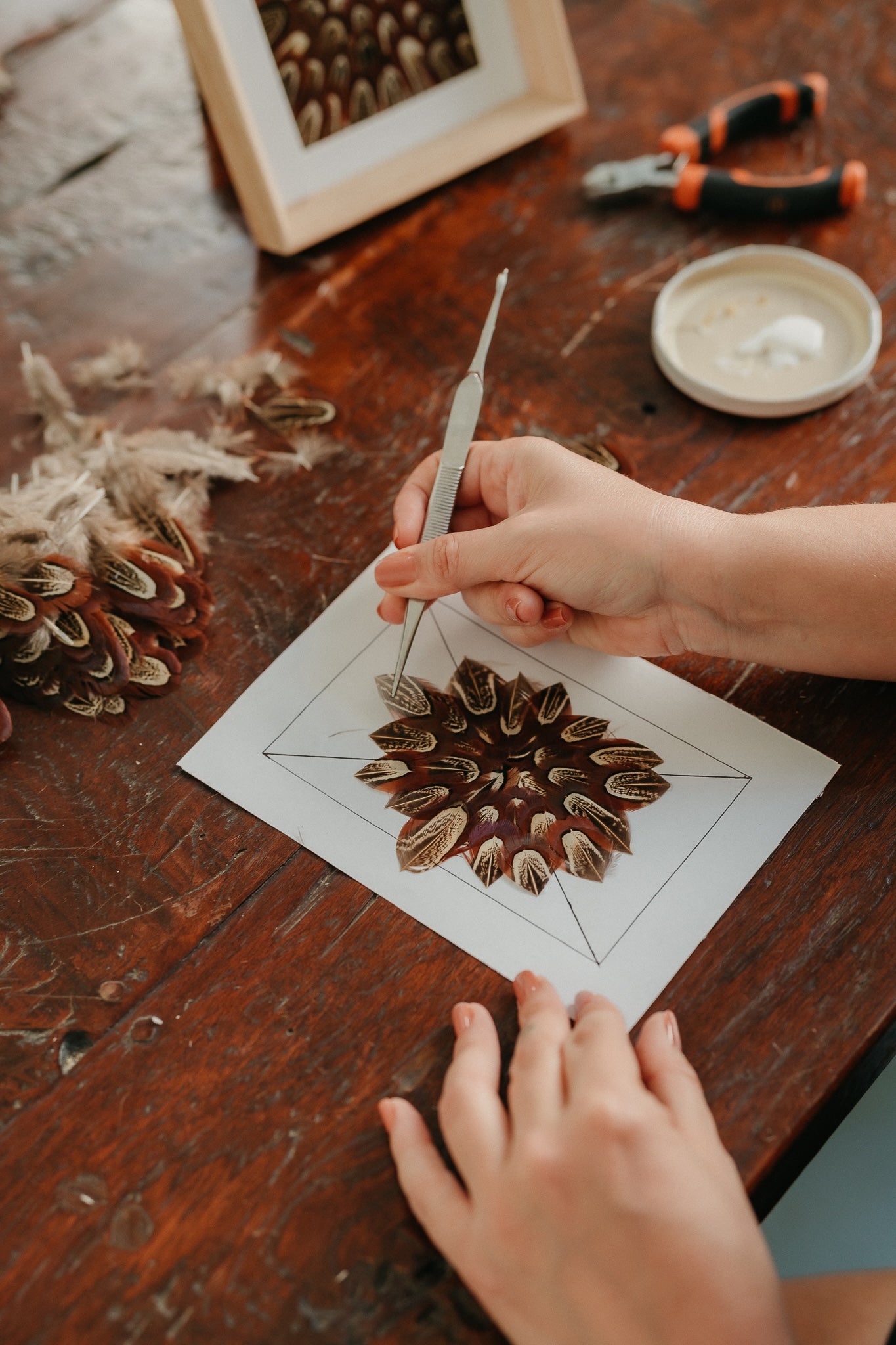 Atelier tableau en plume - Samedi 21 novembre à 15h00
