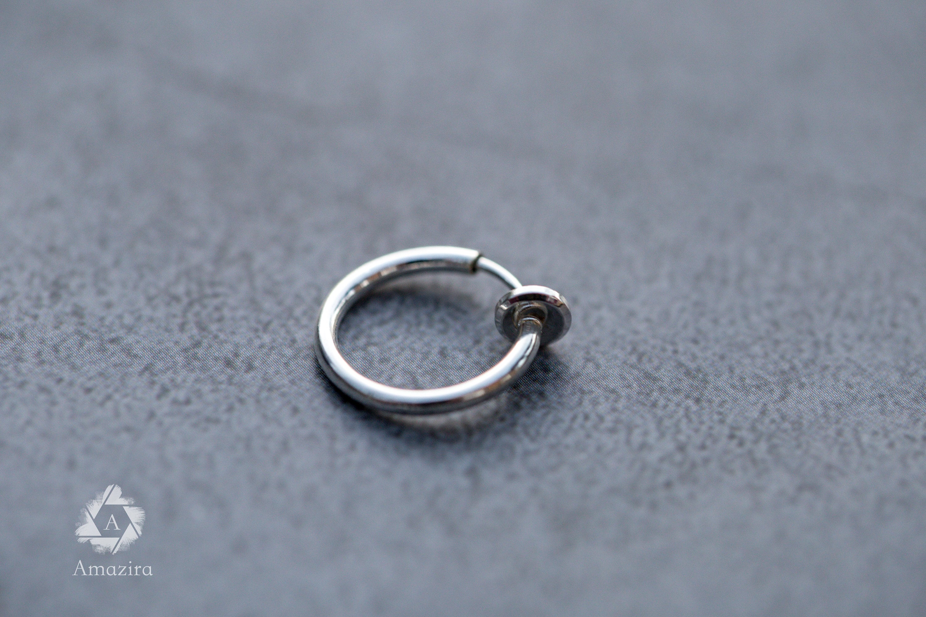 Bulk mini steel fake earrings hoops findings