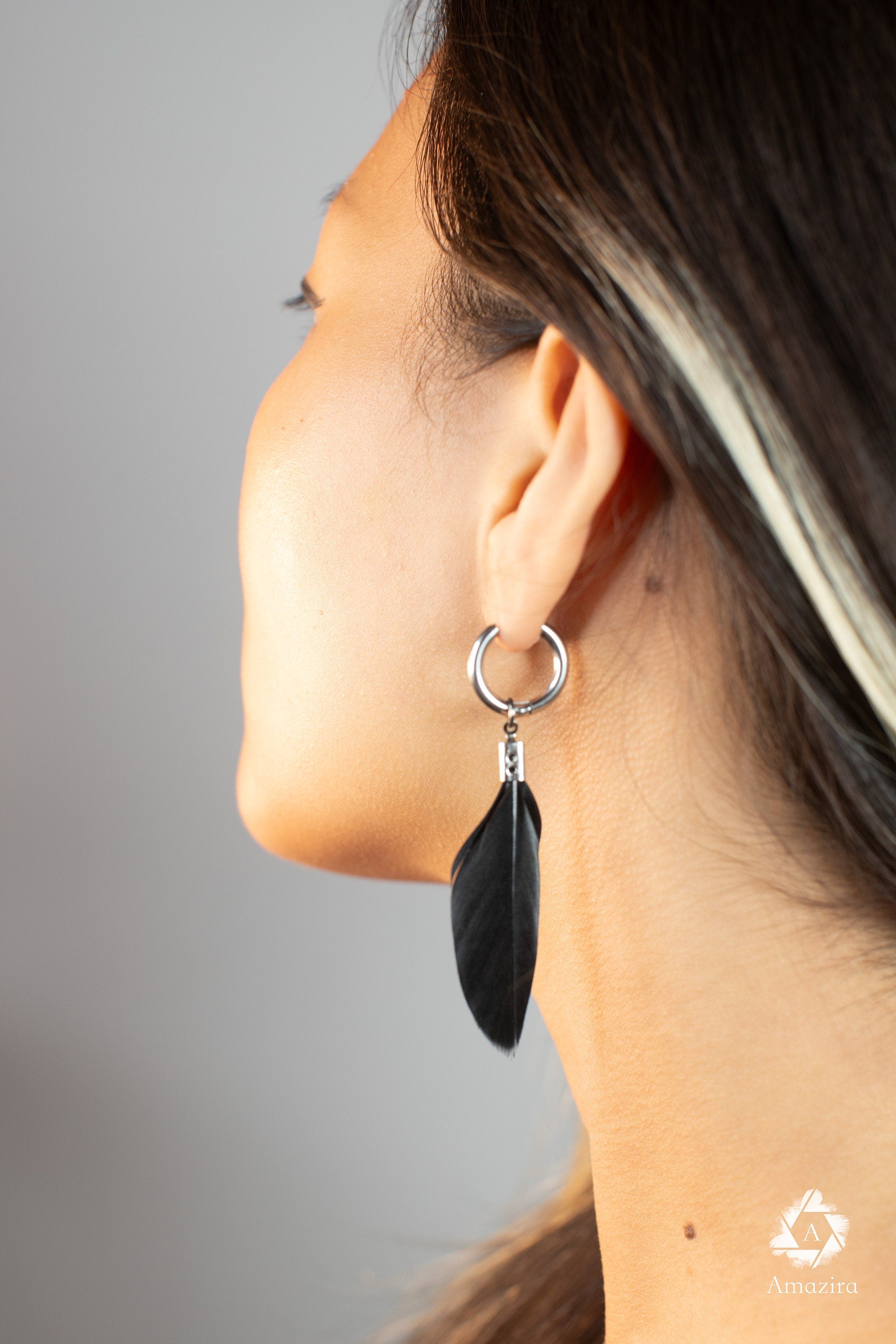 Unisex detachable hoop earrings