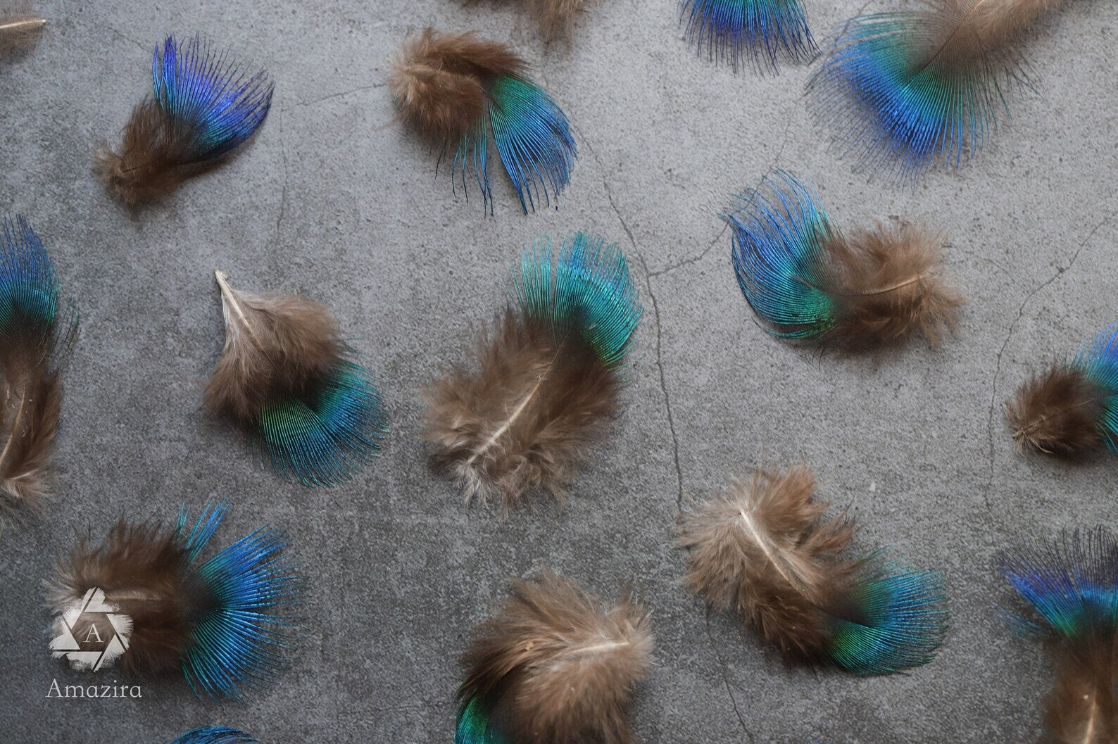 10 Natural Feathers packs