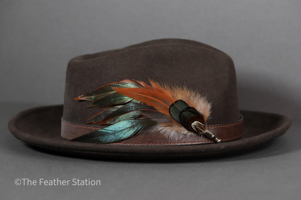 Unique boho trilby accessory