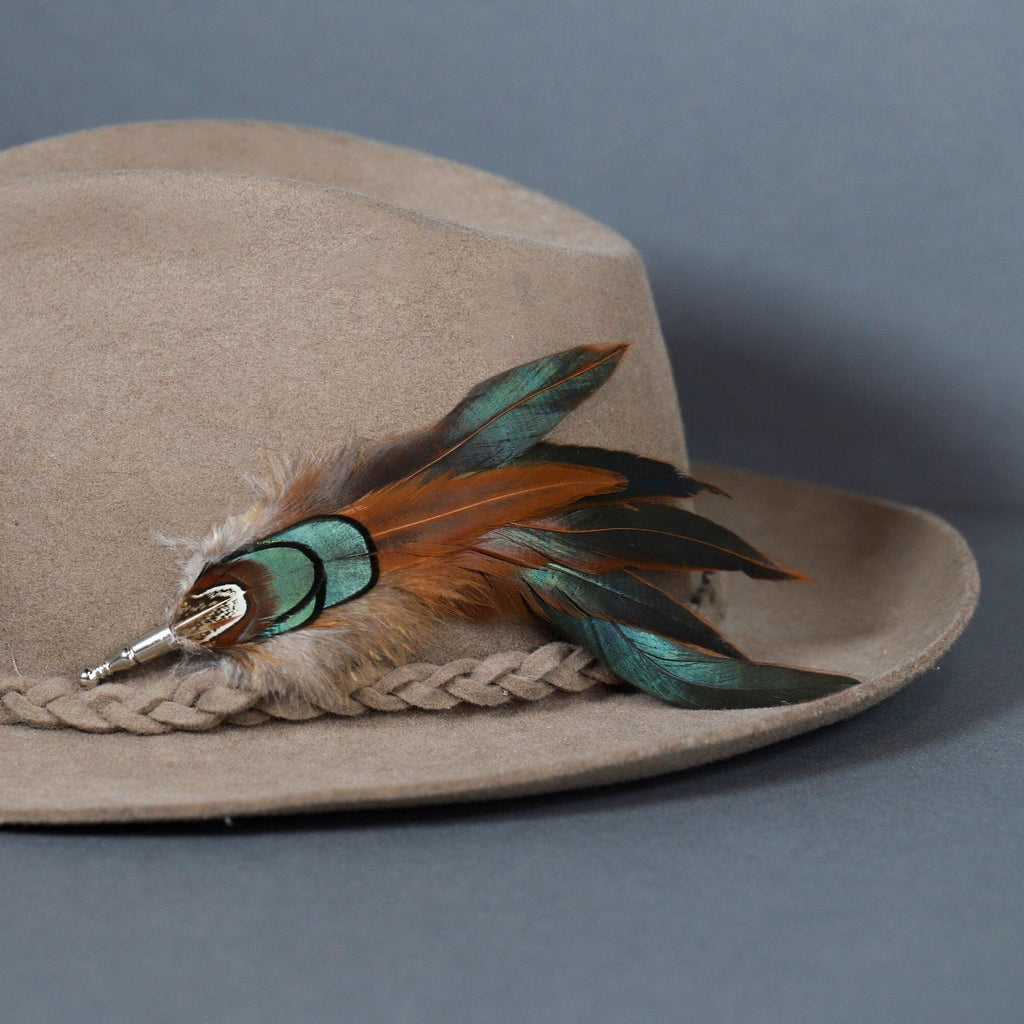 Unique boho trilby accessory