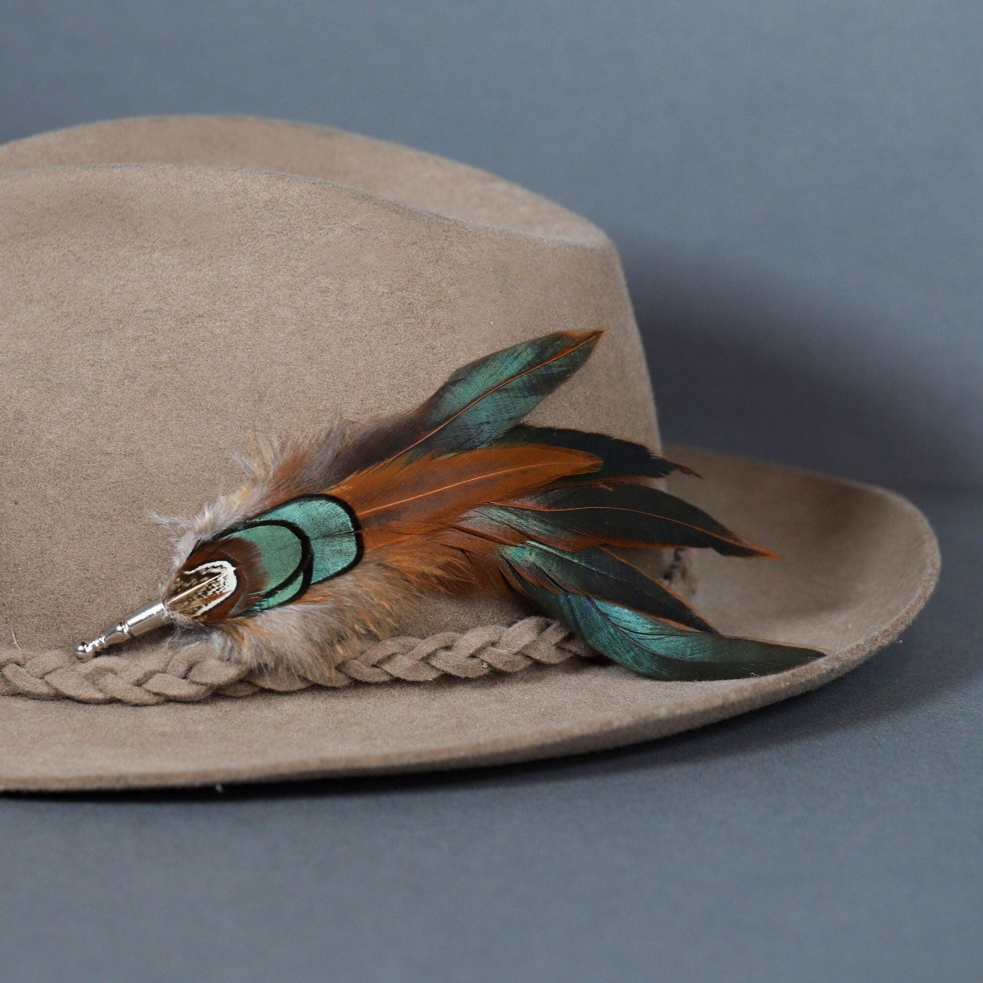 Unique boho trilby accessory