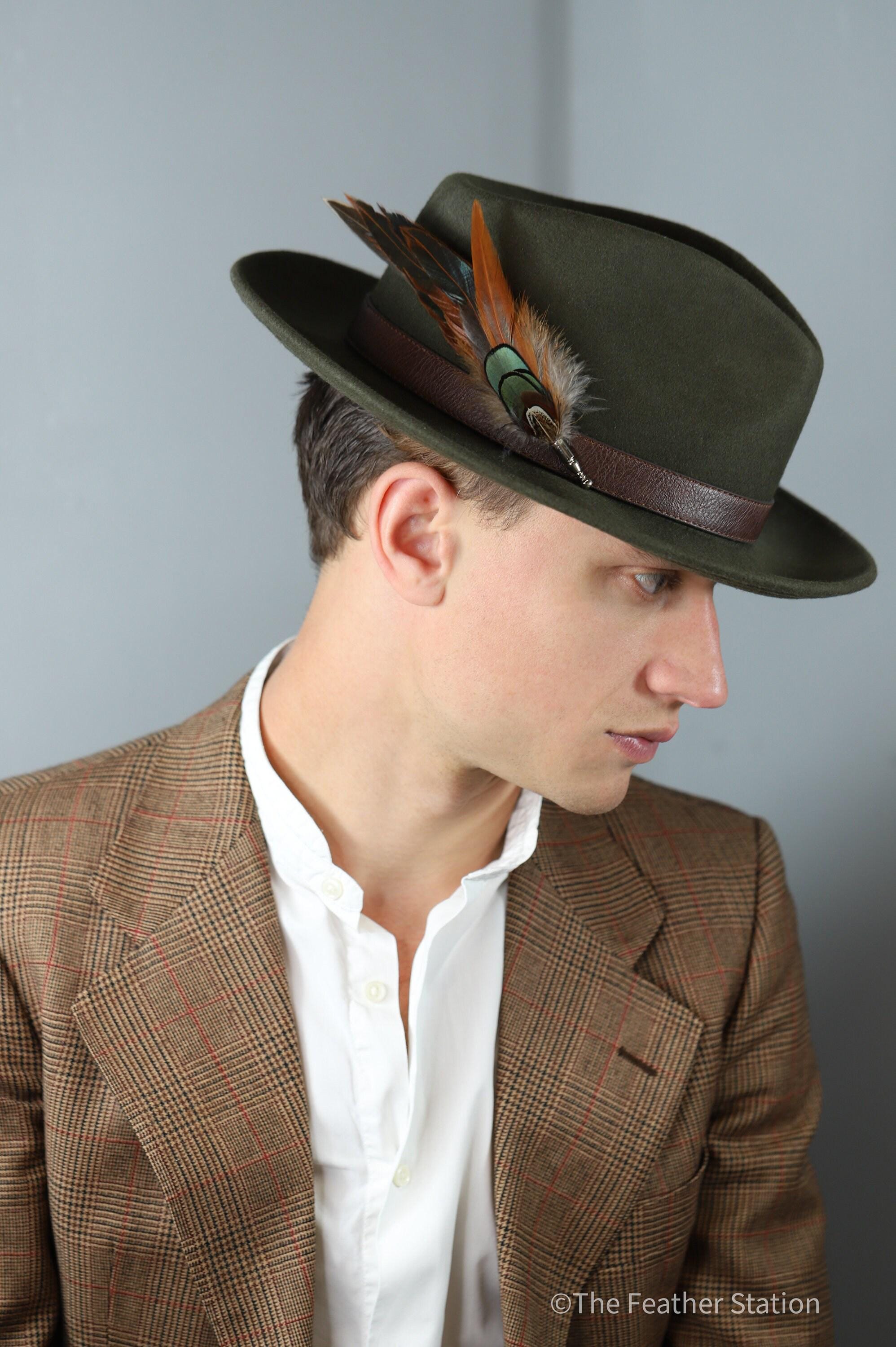 Unique boho trilby accessory