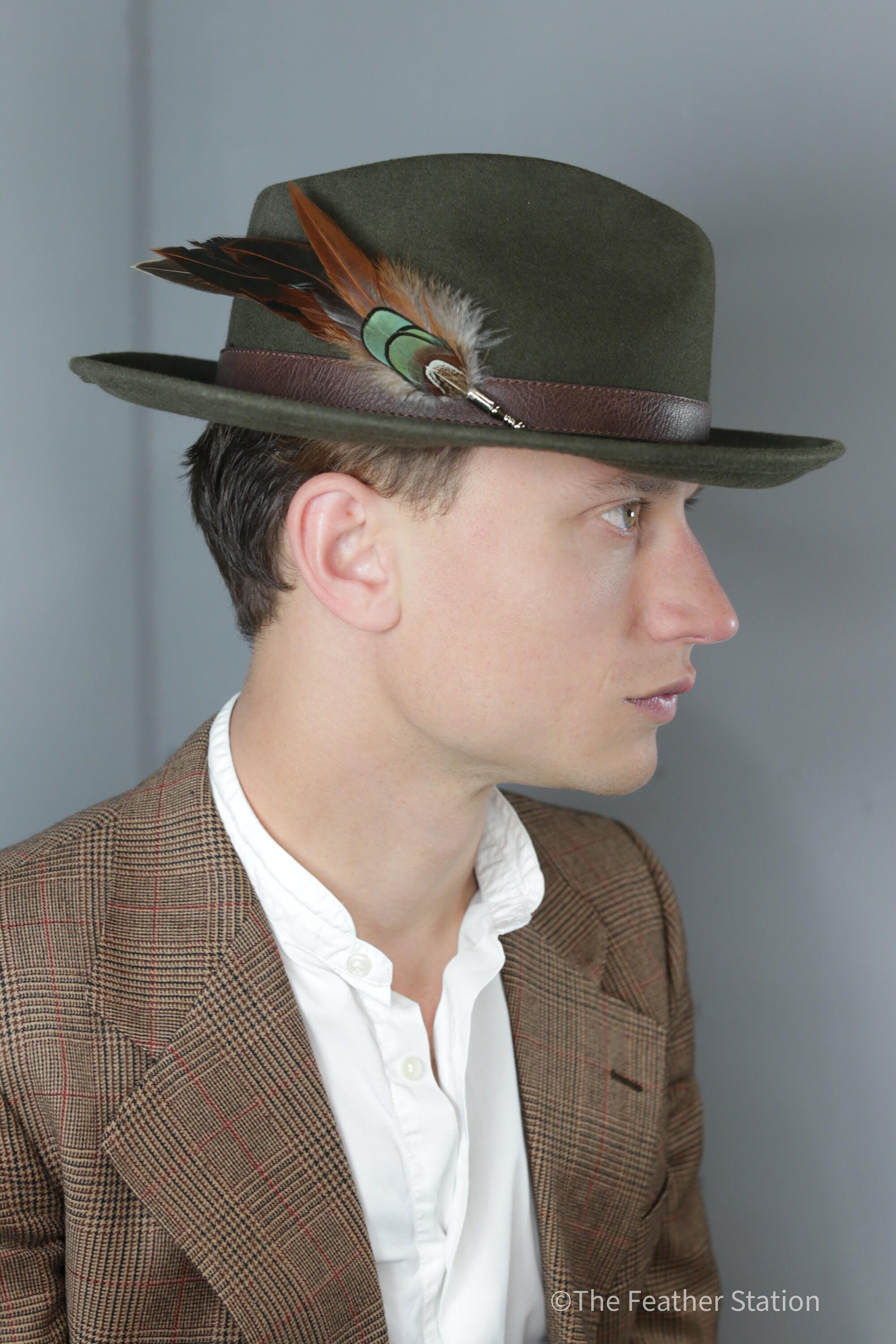 Unique boho trilby accessory