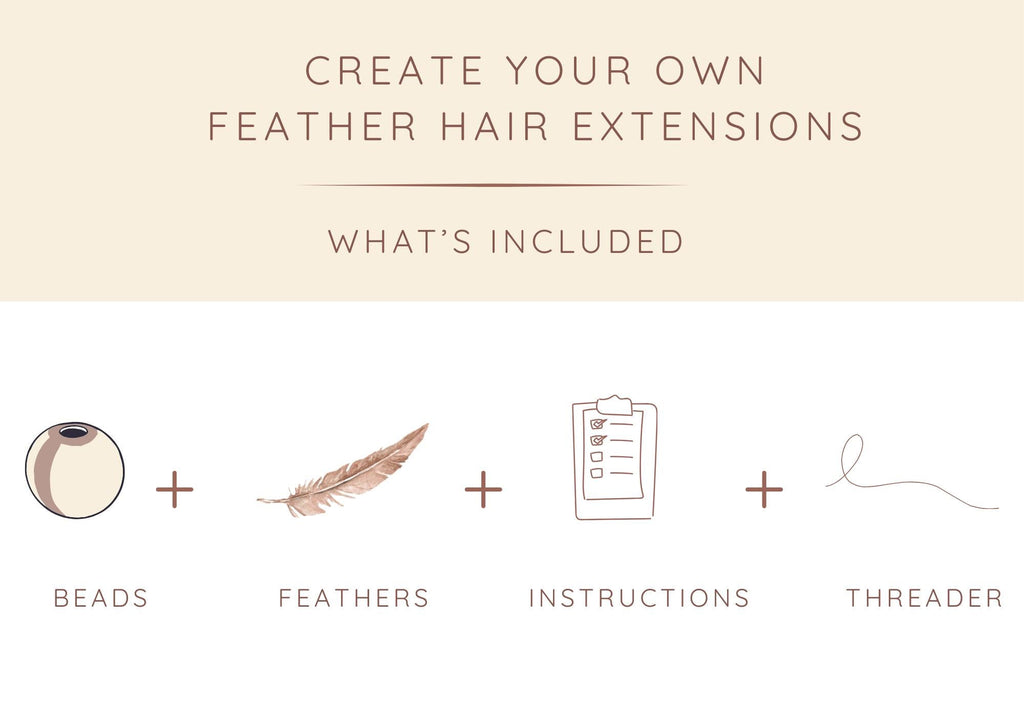 5 Green hair extension kit, 20-25 cm / 9-11''