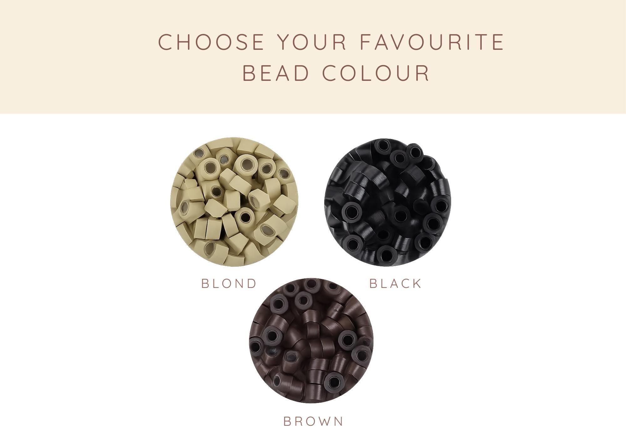 Chocolate Feather Hair Extension Kit 20-25 cm / 9-11''