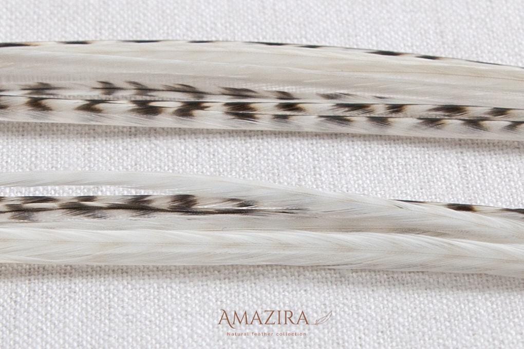 Natural white Bohemian statement earrings