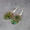 Mini peacock earrings - Image 8