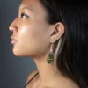 Mini peacock earrings - Image 4
